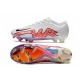 Nike Air Zoom Mercurial Vapor 15 Elite FG Blanc Rouge