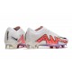 Nike Air Zoom Mercurial Vapor 15 Elite FG Blanc Rouge