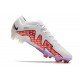 Nike Air Zoom Mercurial Vapor 15 Elite FG Blanc Rouge