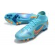 Nike Mercurial Superfly 8 Elite AG-PRO Bleu Chlorine Orange Marina