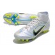 Nike Mercurial Superfly 8 Elite AG-PRO Ballon Gris Bleu Foncé
