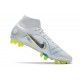Nike Mercurial Superfly 8 Elite AG-PRO Ballon Gris Bleu Foncé