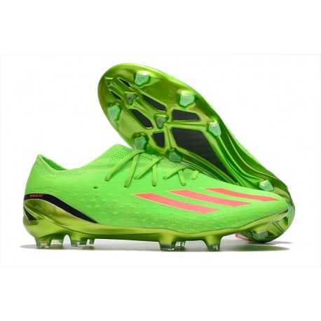 Adidas X Speedportal.1 FG Nouvelles Vert Rouge