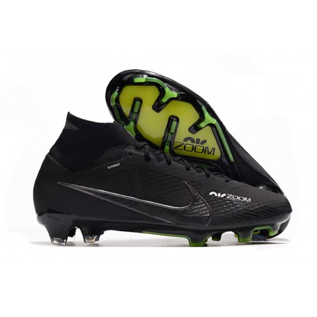 Nike Air Zoom Mercurial Superfly Elite 9 FG Shadow - Noir Gris Fluo