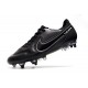 Nike Tiempo Legend IX Elite SG-PRO AC Noir Foncé Smoke Gris Summit Blanc