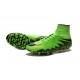 Chaussures de Football Nouvelle Nike Hypervenom Phantom II FG Vert Noir