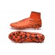 Meilleur Crampons Nike Hypervenom Phantom II FG Terrains Secs Orange Noir