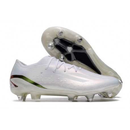 Crampons adidas X Speedportal.1 SG Blanc