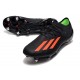 Crampons adidas X Speedportal.1 SG Noir Rouge Solaire Vert Solaire