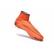 Meilleur Crampons Nike Hypervenom Phantom II FG Terrains Secs Orange Noir