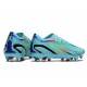 Crampons adidas X Speedportal.1 SG Al Rihla - Turquoise Rouge Bleu