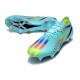 Crampons adidas X Speedportal.1 SG Al Rihla - Turquoise Rouge Bleu