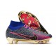 Nike Air Zoom Mercurial Superfly Elite 9 FG Rose Violet Bleu