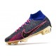 Nike Air Zoom Mercurial Superfly Elite 9 FG Rose Violet Bleu