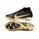 Nike Air Zoom Mercurial Superfly Elite 9 FG Noir Or Argent