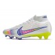 Nike Zoom Mercurial Superfly Elite IX FG Blanc Bleu Volt