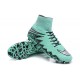 Meilleur Crampons Nike Hypervenom Phantom II FG Terrains Secs Vert Gris Noir