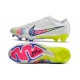 Nike Zoom Mercurial Vapor XV Elite FG Blanc Bleu Rose