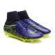 Chaussures de Football Nouvelle Nike Hypervenom Phantom II FG Violet Jaune Noir
