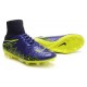 Chaussures de Football Nouvelle Nike Hypervenom Phantom II FG Violet Jaune Noir