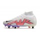Nike Zoom Mercurial Superfly IXElite SG Blanc Noir Rouge