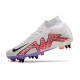 Nike Zoom Mercurial Superfly IXElite SG Blanc Noir Rouge