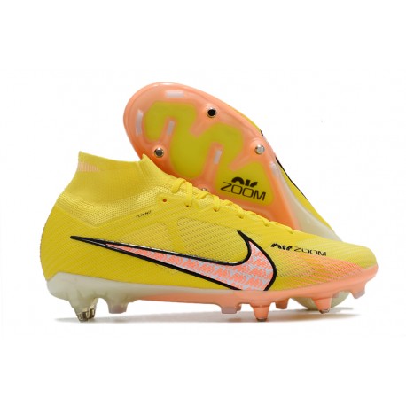 Nike Zoom Mercurial Superfly IXElite SG &nbsp;Lucent - Jaune Crépuscule Barely Grape