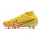 Nike Zoom Mercurial Superfly IXElite SG &nbsp;Lucent - Jaune Crépuscule Barely Grape