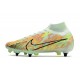 Nike Zoom Mercurial Superfly IXElite SG Bonded - Vert Bleu Orange