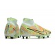 Nike Zoom Mercurial Superfly IXElite SG Bonded - Vert Bleu Orange