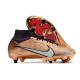 Nike Zoom Mercurial Superfly IXElite SG Mbappe Cuivre Métallique