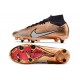Nike Zoom Mercurial Superfly IXElite SG Mbappe Cuivre Métallique