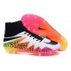 Chaussures de Football Nouvelle Nike Hypervenom Phantom II FG Blanc Rose Noir