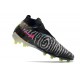 Nike Gripknit Phantom GX Elite DF FG Noir Volt Blanc Bleu Lumière