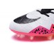 Chaussures de Football Nouvelle Nike Hypervenom Phantom II FG Blanc Rose Noir