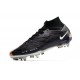 Nike Zoom Mercurial Superfly IXElite SG Cuivre Métallique Noir