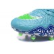 Chaussures de Football Nouvelle Nike Hypervenom Phantom II FG Bleu Violet Vert