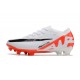 Nike Zoom Mercurial Vapor XV Elite FG Blanc Rouge Noir