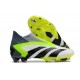 Crampons adidas Predator Accuracy+ FG Blanc Noir Vert