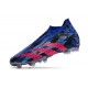 adidas Predator Accuracy+ FG PP Bleu Lucide Magenta Réel Equipe Noir Foncé