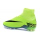 Meilleur Crampons Nike Hypervenom Phantom II FG Terrains Secs Vert Bleu Noir