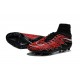 Chaussures Robert Lewandowski Nike Hypervenom Phantom II FG Rouge Noir