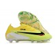 Crampons Nike Phantom GX Elite FG Vert Jaune Noir