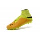 Meilleur Crampons Nike Hypervenom Phantom II FG Terrains Secs Jaune Volt Noir