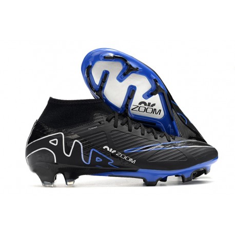 Nike Zoom Mercurial Superfly Elite IX FG Noir Chrome Hyper Royal