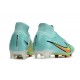Nike Air Zoom Mercurial Superfly Elite 9 FG Bleu Jaune