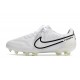 Nike Tiempo Legend IX Elite FG Nouvelle Blanc Noir