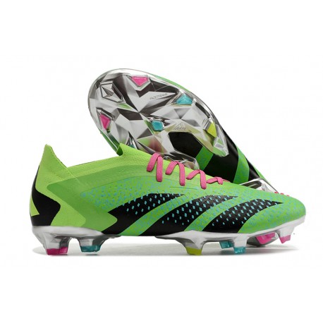 Crampon adidas Predator Accuracy.1 L FG Vert Noir