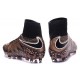 Meilleur Crampons Nike Hypervenom Phantom II FG Terrains Secs Bronze Noir