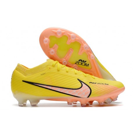 Nike Air Zoom Mercurial Vapor 15 Elite AG &nbsp;Lucent - Jaune Crépuscule Barely Grape